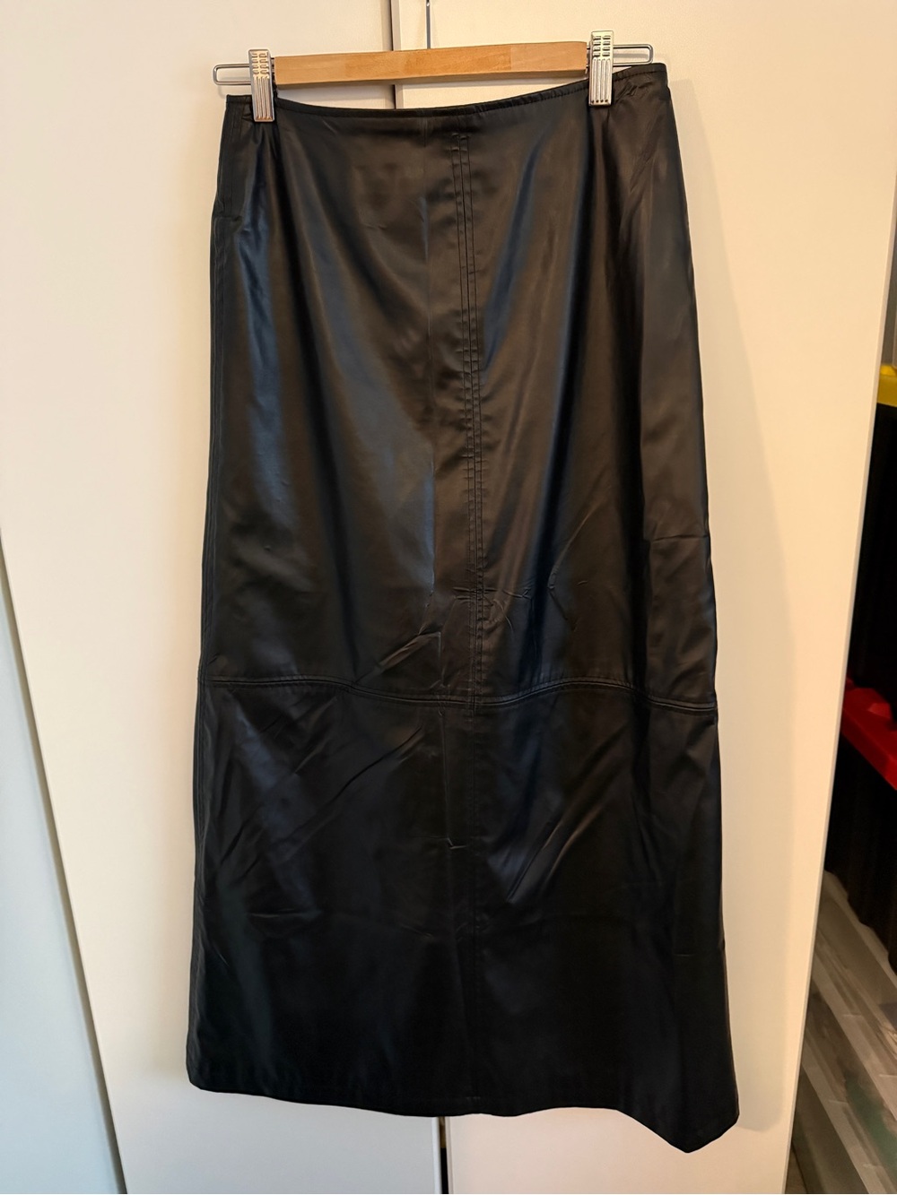 Vintage Smart Set PVC Vinyl Maxi Skirt (90s/early Y2K)